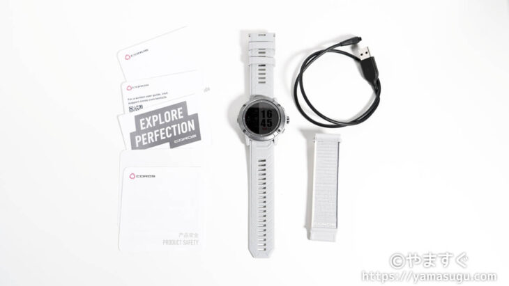 COROS VERTIX 2Sの付属品