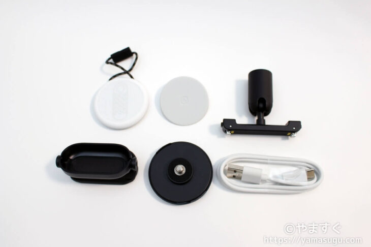 Insta360 GO 3に付属するアクセサリー