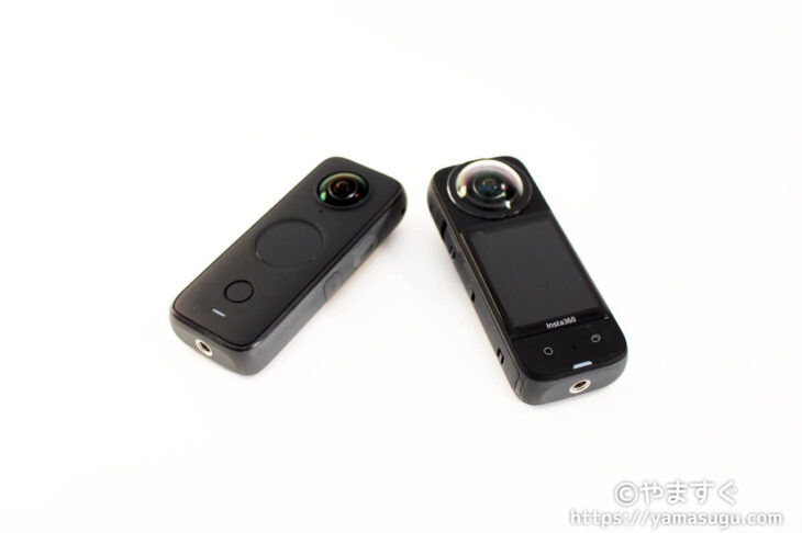 Insta360 ONE X2とX3