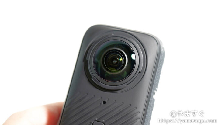 Insta360 X4のレンズ