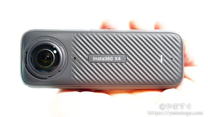 Insta360 X4の背面デザイン