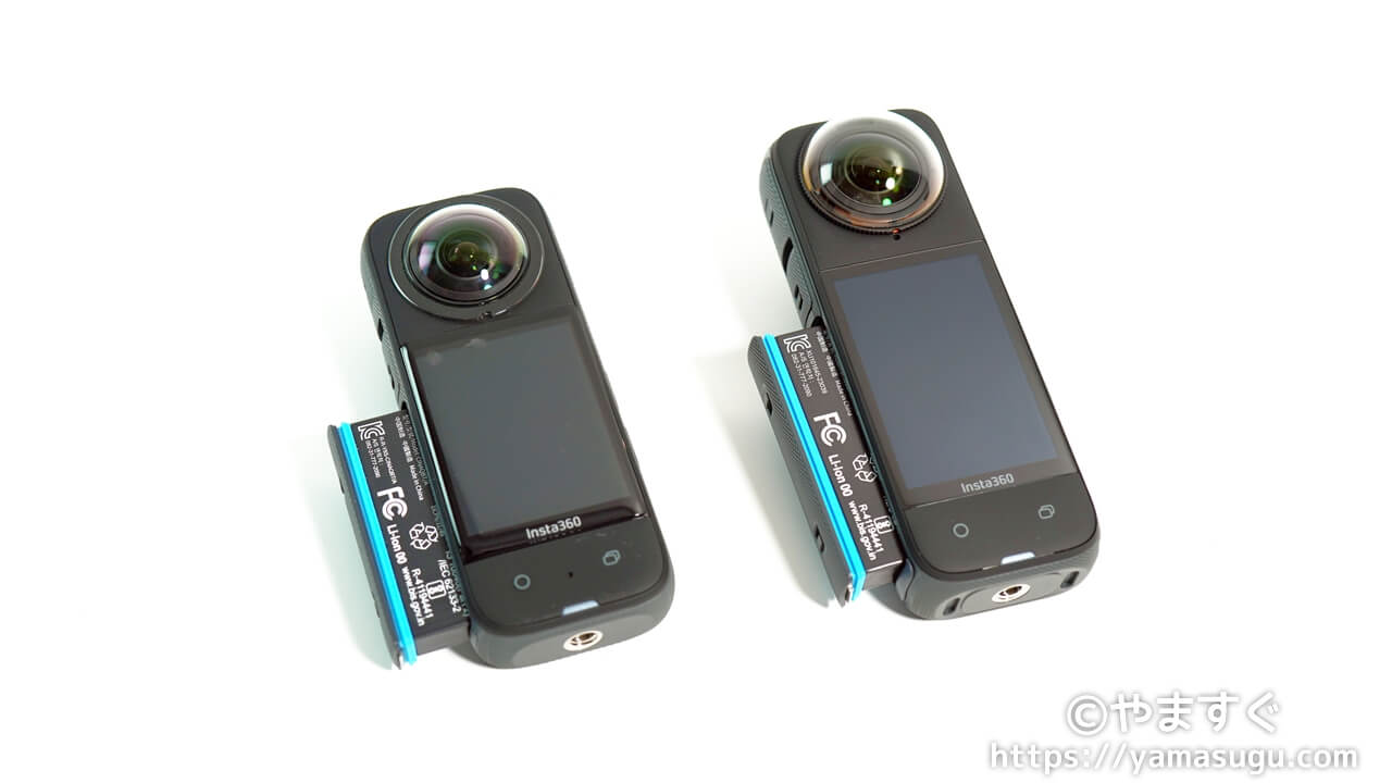 Insta360 X3とX4
