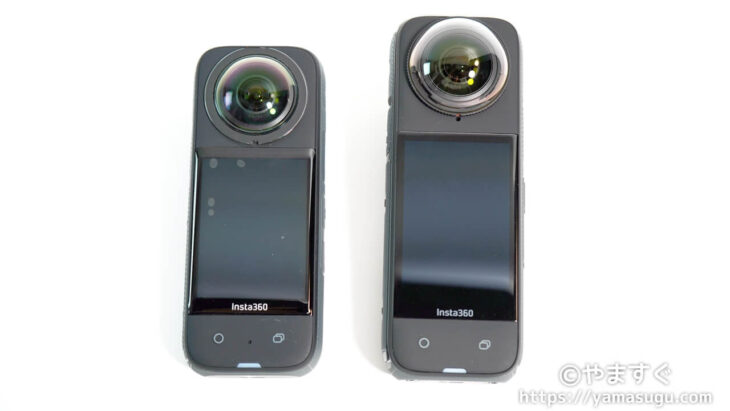 Insta360 X4とX3