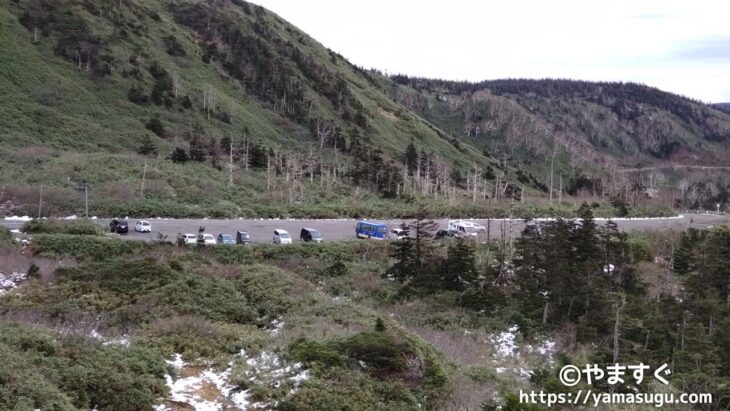 八幡平見返峠無料駐車場