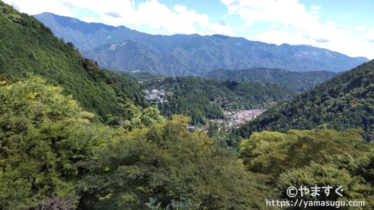 天空の寺から見た景色